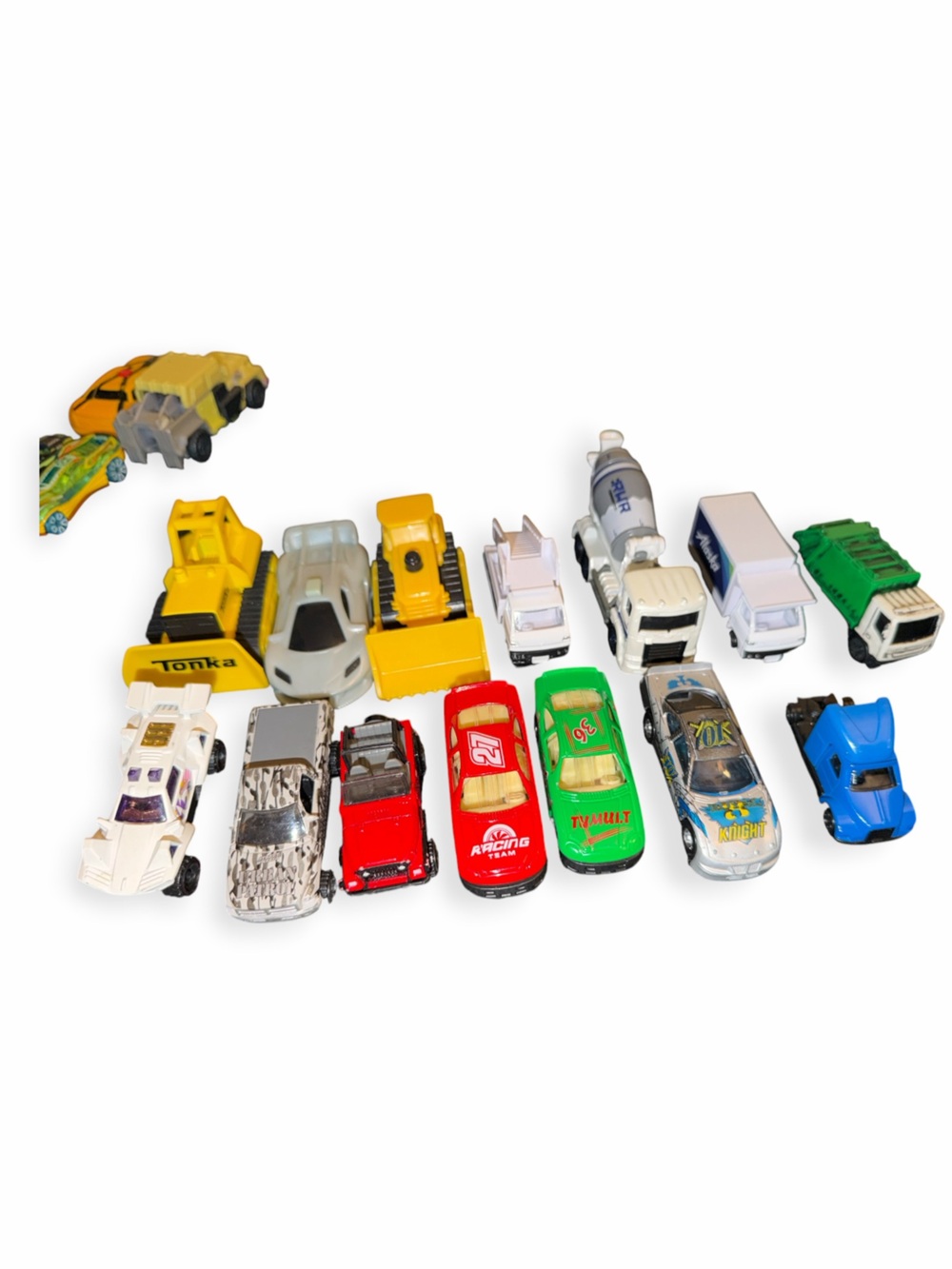 Assorted Kids Toy Vehicles - Multicolor Die-Cast Play Cars and Trucks